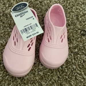 Pink slip on Easy on shoes